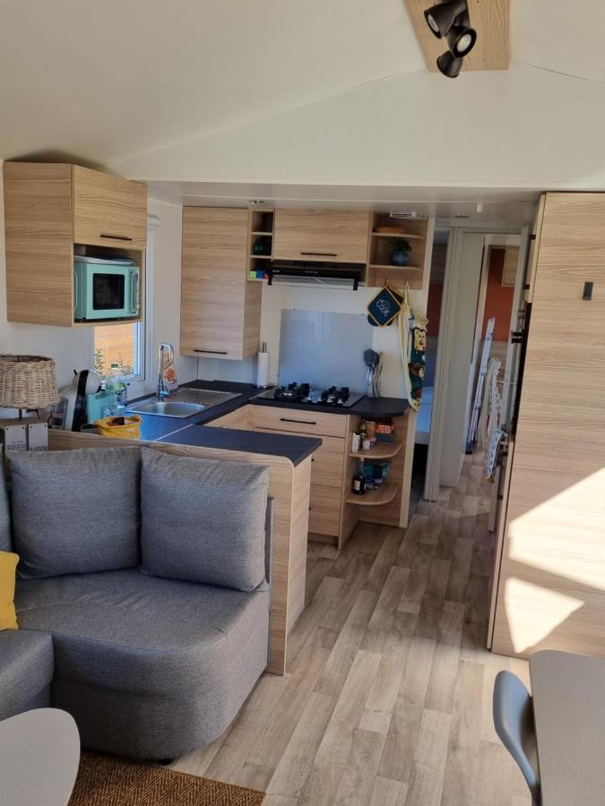 Mobilhome 6 Personnes Biville-sur-Mer Dış mekan fotoğraf