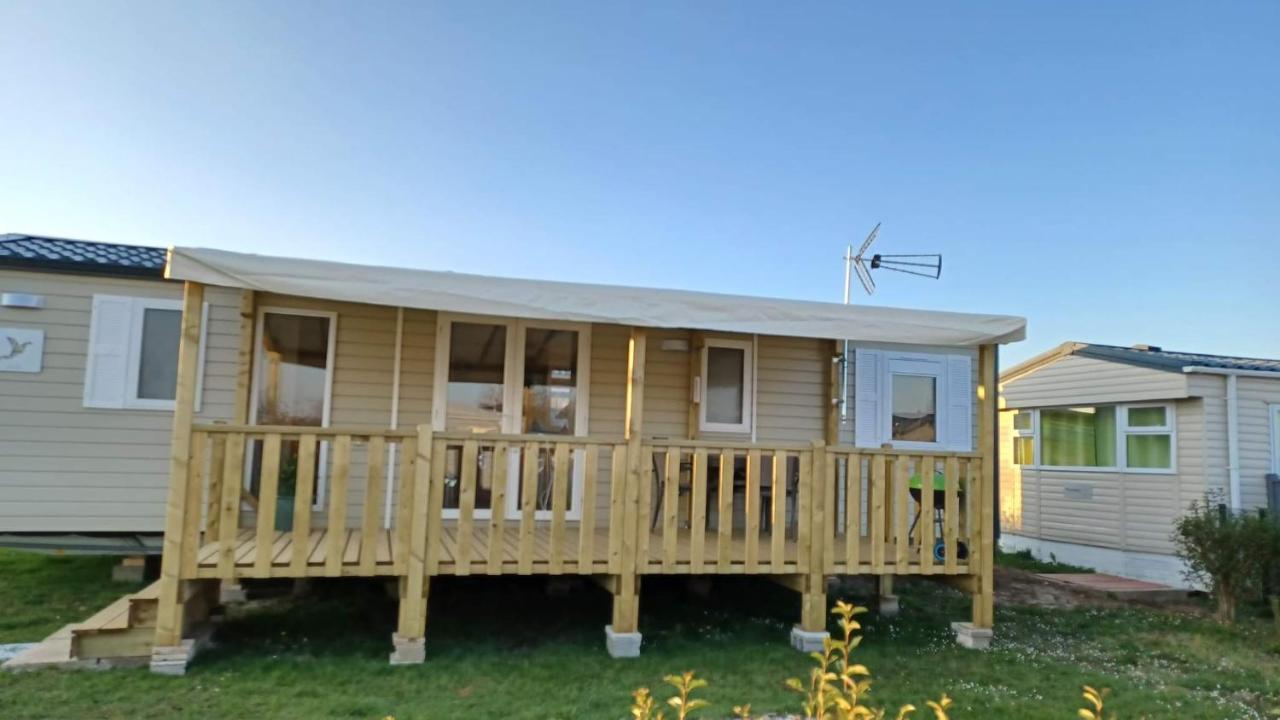 Mobilhome 6 Personnes Biville-sur-Mer Dış mekan fotoğraf