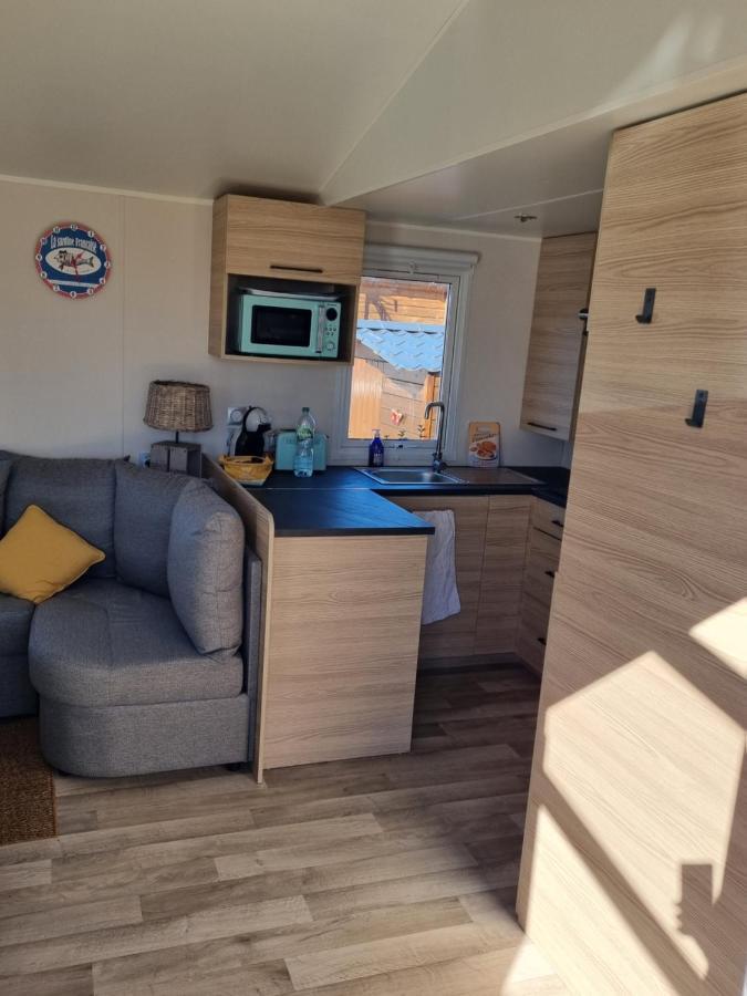 Mobilhome 6 Personnes Biville-sur-Mer Dış mekan fotoğraf
